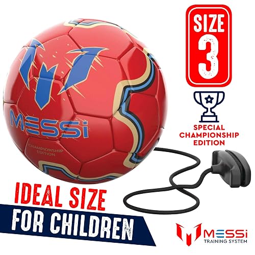 Messi Training System Kids Training Soccer Ball - Size 3 Youth